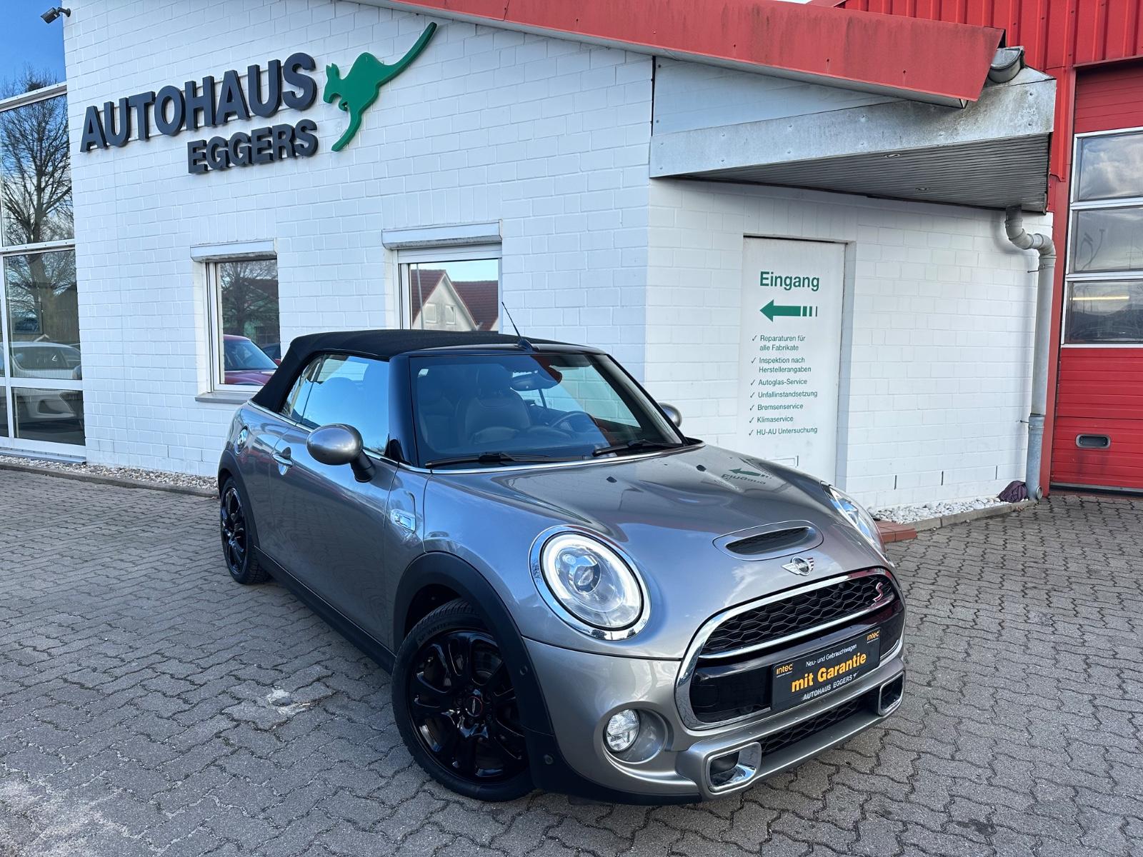 MINI Cooper S Cabrio/NAVI/SHZ/TEMP/PDC/S+W/LEDER