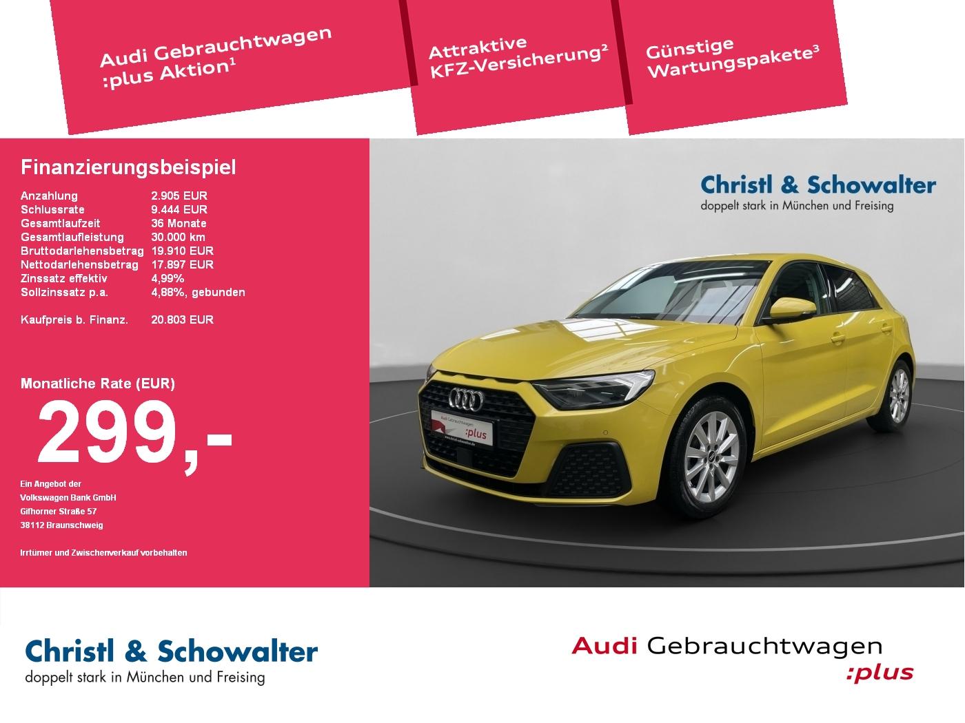 Audi A1 Sportback 35 TFSI S tronic LED NAVI RFK SHZ