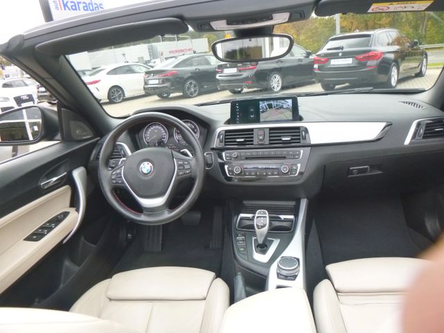 Fahrzeugabbildung BMW 230i Cabrio Sport Line>Sport AUT/Sport-Line/LED<