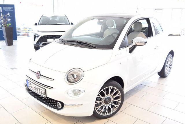 Fiat 500 1.0 GSE Hybrid Dolcevita -Glasdach-CARPLAY-