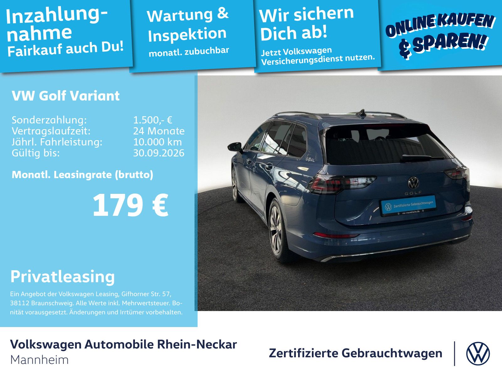 Volkswagen Golf Variant VIII 2.0 TDI GOAL DSG Navi AHK Kame foto 2