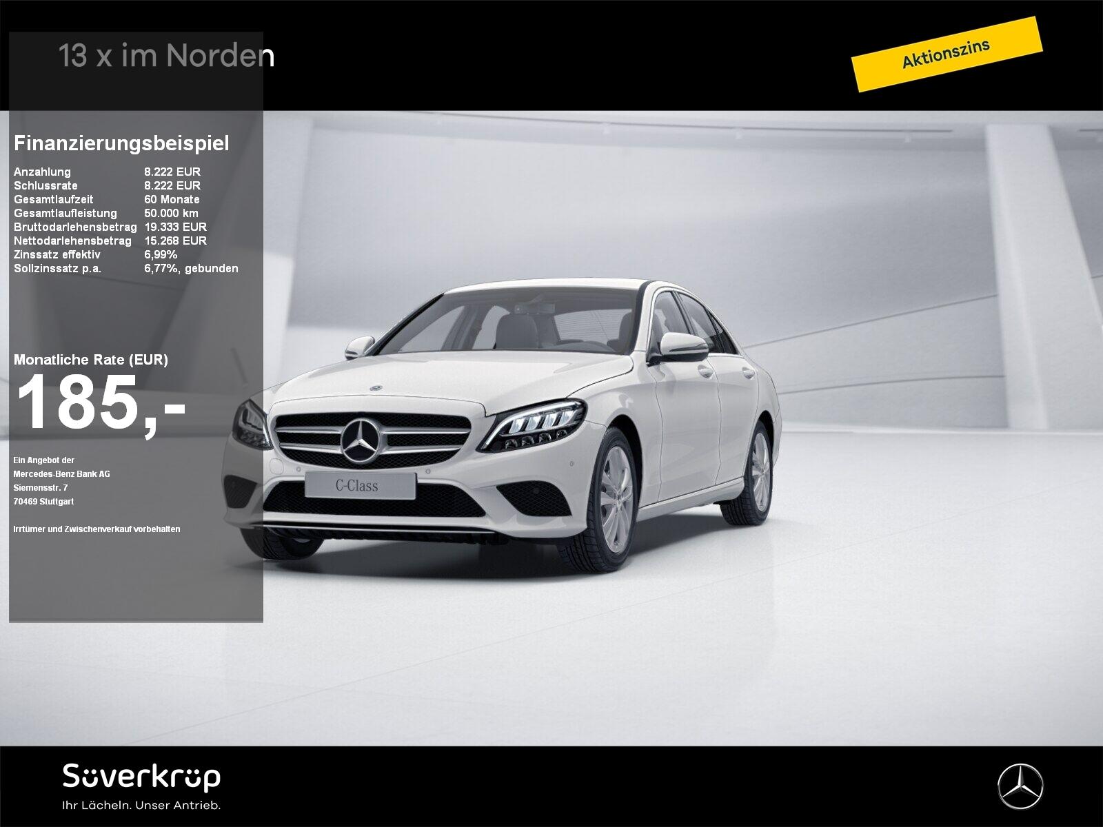 Mercedes-Benz C 200 d Avantgarde Navi LED AHK Kamera PDC SHZ
