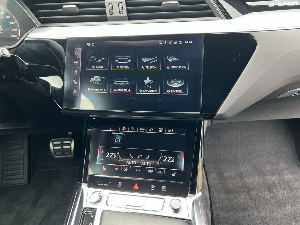 Audi Q8 e-tron advanced 50 quattro SOH94% Matrix AHK foto 12