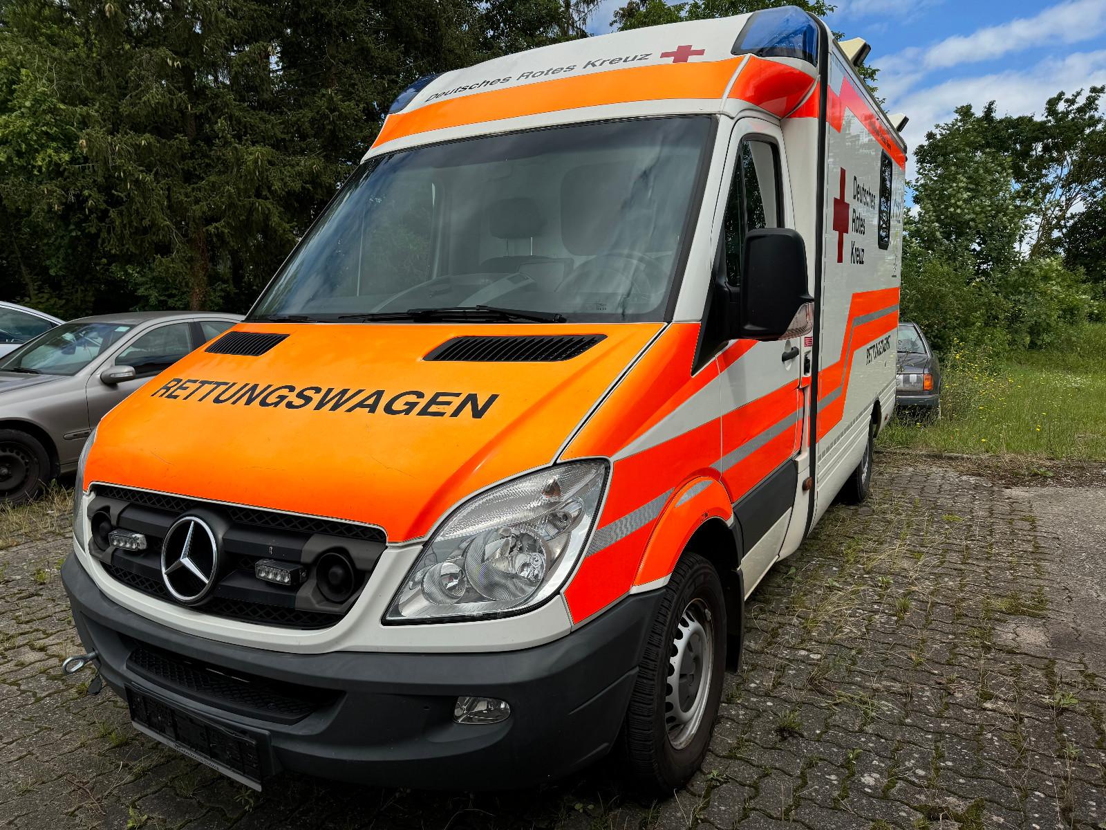 Mercedes-Benz Sprinter 2012 — rear view