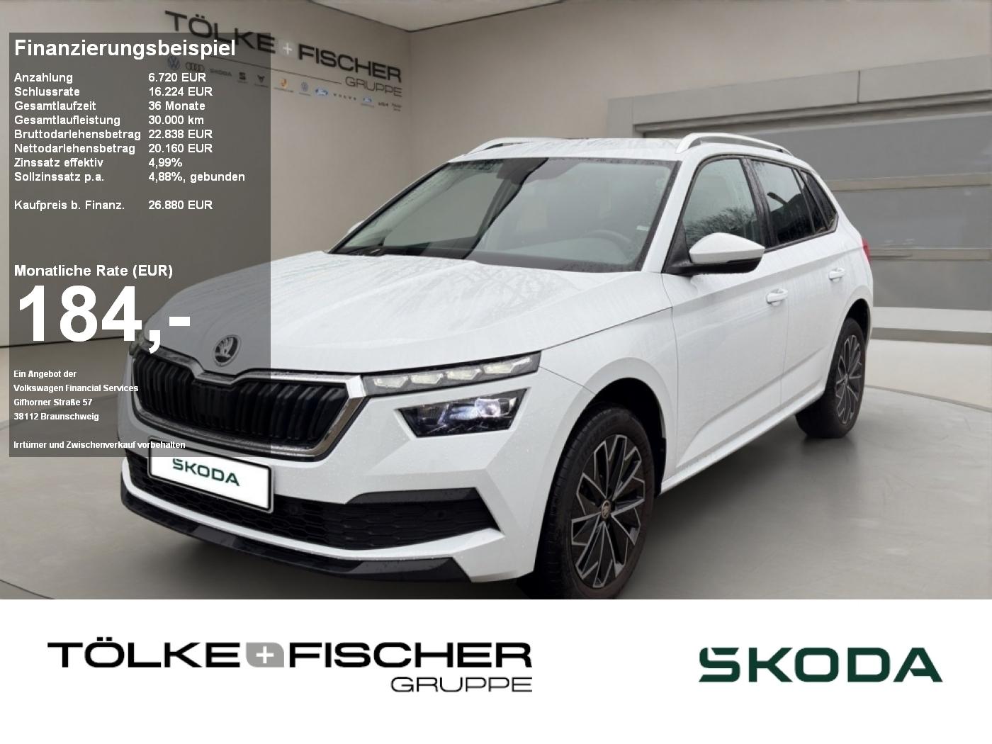 Skoda Kamiq 1.5 TSI Style ACC AHK AUT Kam. Navi LED LM