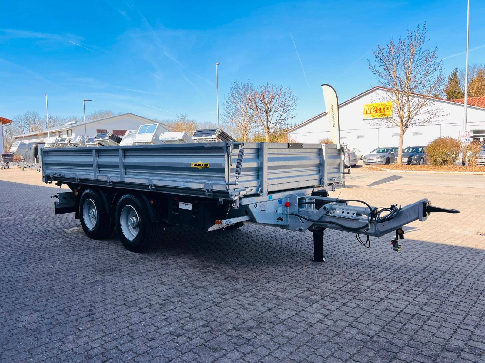 Humbaur 14,4 t. Dreiseitenkipper,  5m, verzinkt *NEU*
