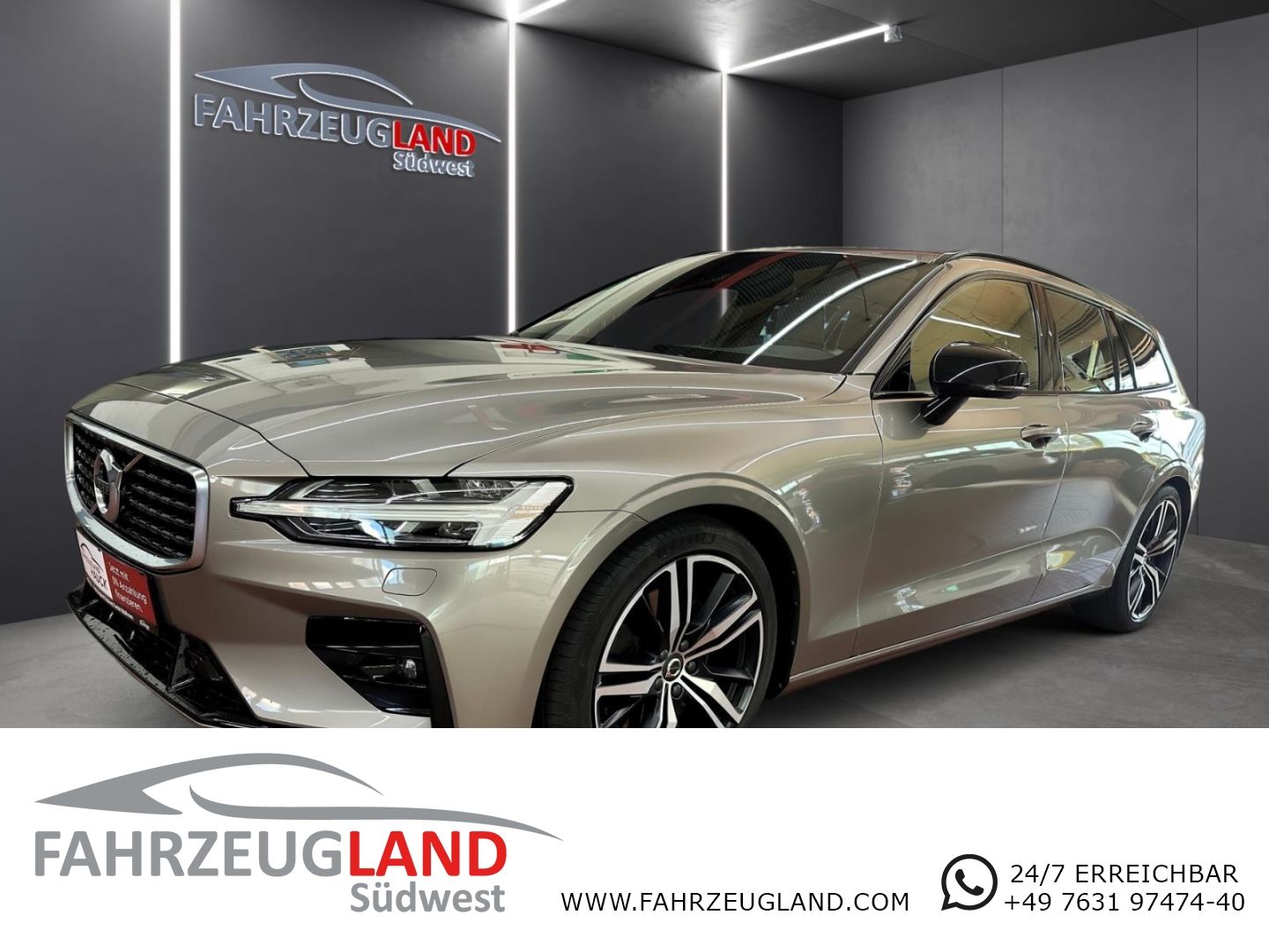 Gebrauchtwagen Volvo V60 V60 Kombi R Design Xenium-Paket IntelliSafe PRO- in Müllheim