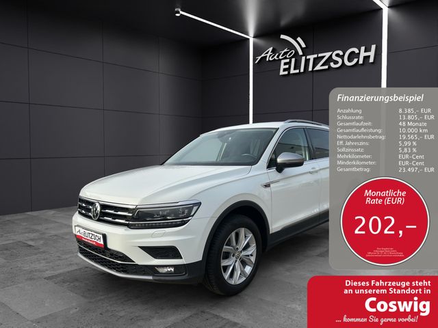Volkswagen Tiguan Allspace Highline 4M TDI DSG LED ACC AHK