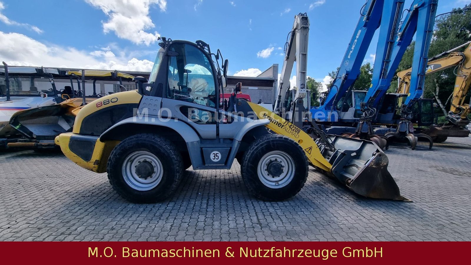 Fahrzeugabbildung Kramer 880 / AC / SW / Allrad