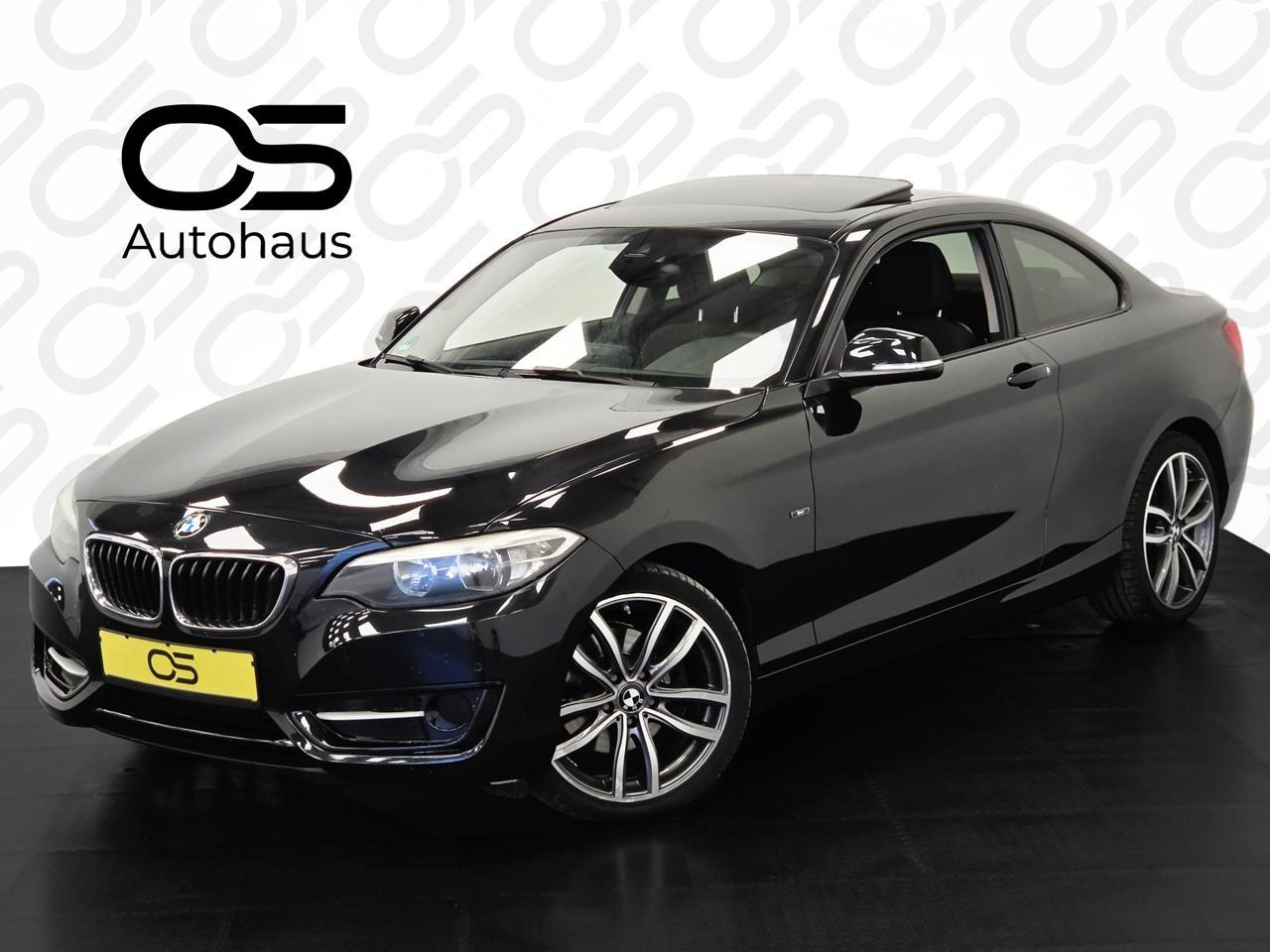 BMW 220d Coupe Sport Line Automatik Schiebedach
