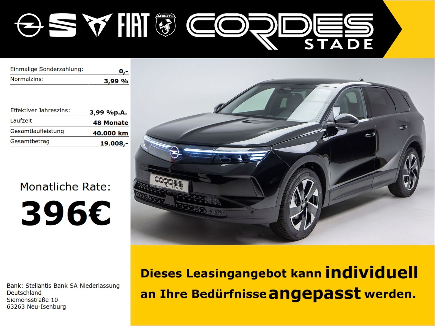 Opel Grandland 1.2 48V Mild-Hybrid  GS Automatik Allw