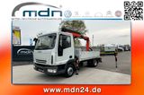 Iveco EuroCargo ML 75 Pritsche Kran 15m FUNK AHK - Iveco 75 e 15