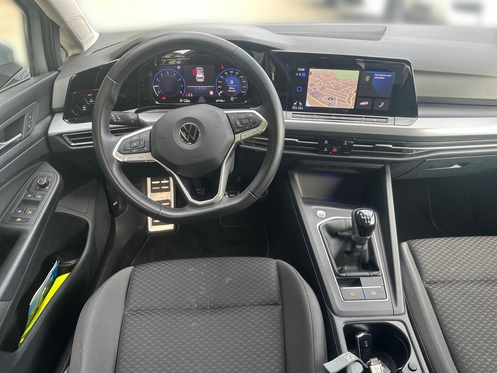 Volkswagen Golf VIII 1.0 TSI Life *NAVI*STANDHEIZUNG*KAMERA, миниатюра 11