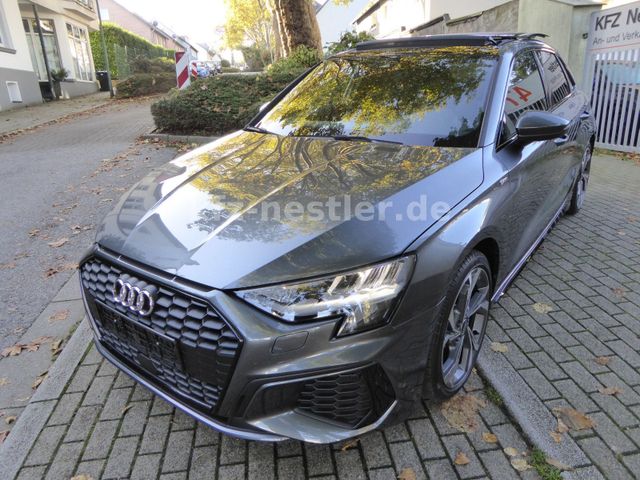 Audi A3 30 TFSI Sportback/2x S Line/Pano/18"/Black