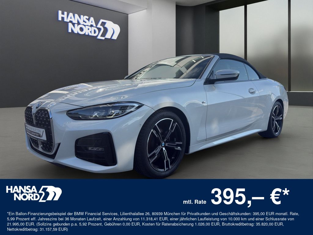 BMW 420d Cabrio M-SPORT LED NAVI KAMERA HIFI 18 AHK foto 1