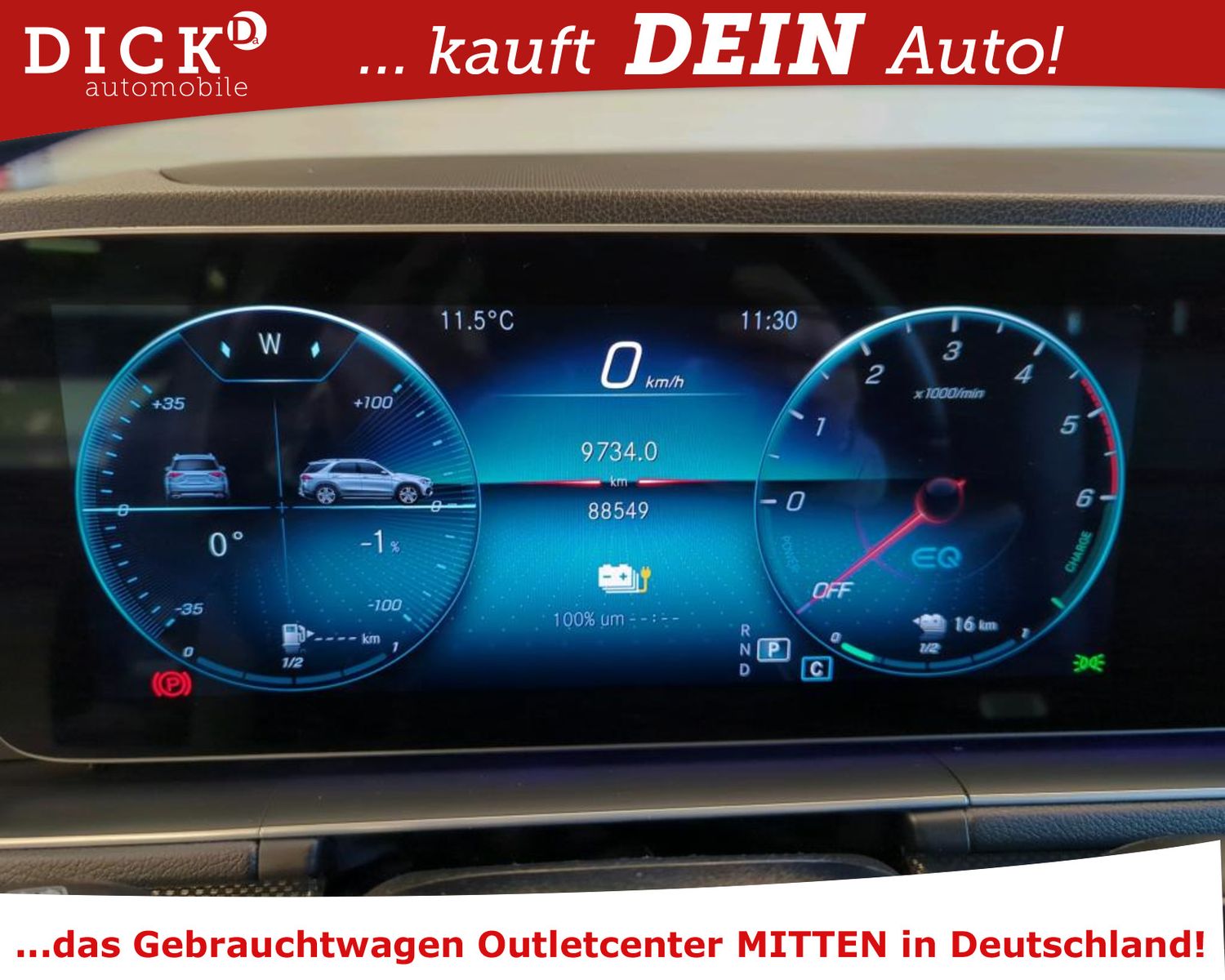 Fahrzeugabbildung Mercedes-Benz GLE 350de 4Mat 9G LED/ACC/VIRTU/STANDHZ/AHK/8Fa