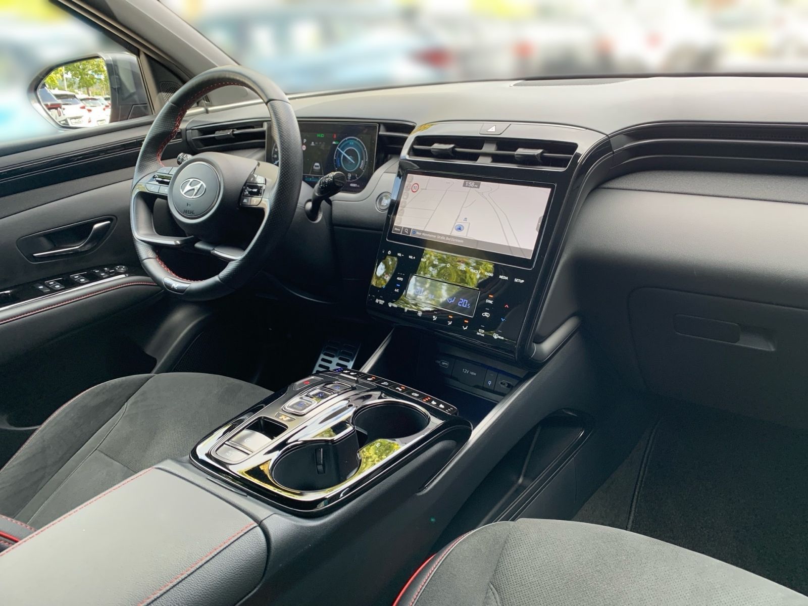 Fahrzeugabbildung Hyundai TUCSON 1.6 T-GDI N Line Hybrid ECS Sitz Assi