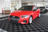 Audi A3 Lim 30 TDI S-Line Pano LED Navi Virtual B&O - Audi A3: Rot, Leder