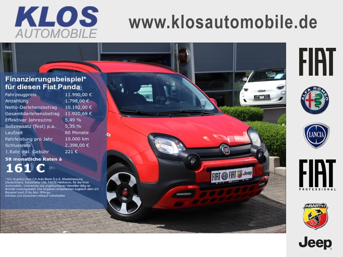 Fiat Panda CROSS RED 1.0 GSE HYBRID CITY PAKET PDC DA