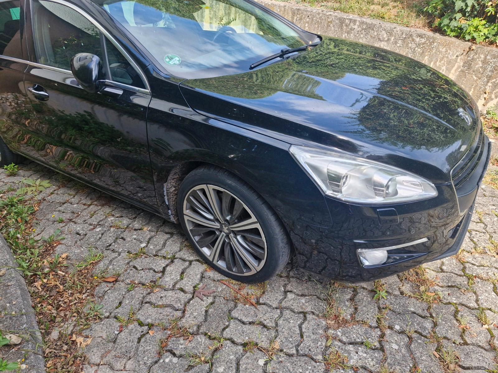 Peugeot 508 2014 — rear view