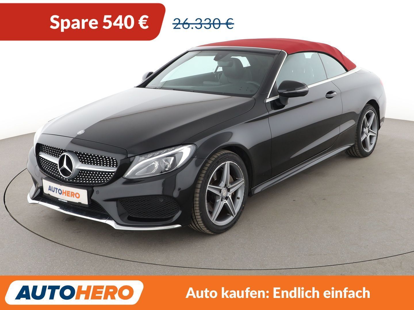 MERCEDES-BENZ C-Klasse C 180 AMG Line Aut.*NAV*LED*TEMPO*CAM*