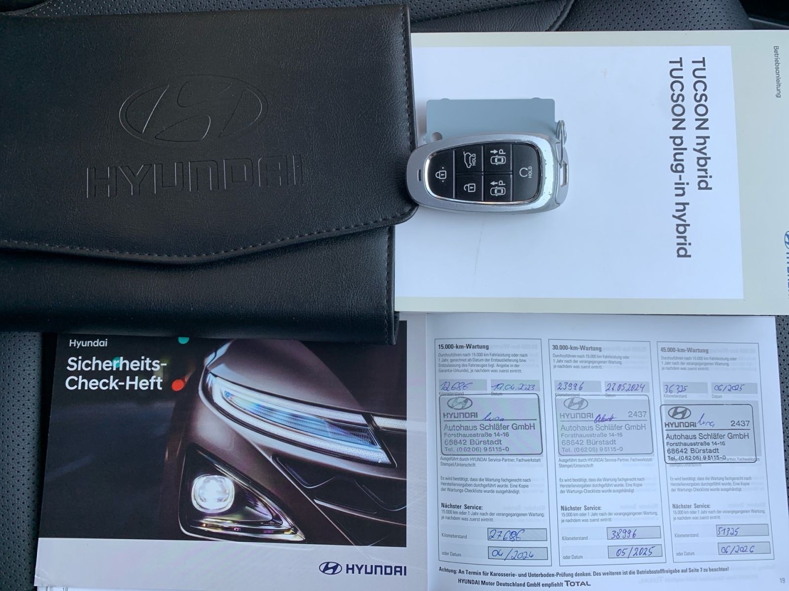 Fahrzeugabbildung Hyundai TUCSON 1.6 T-GDI Prime Hybrid Assi ECS Leder
