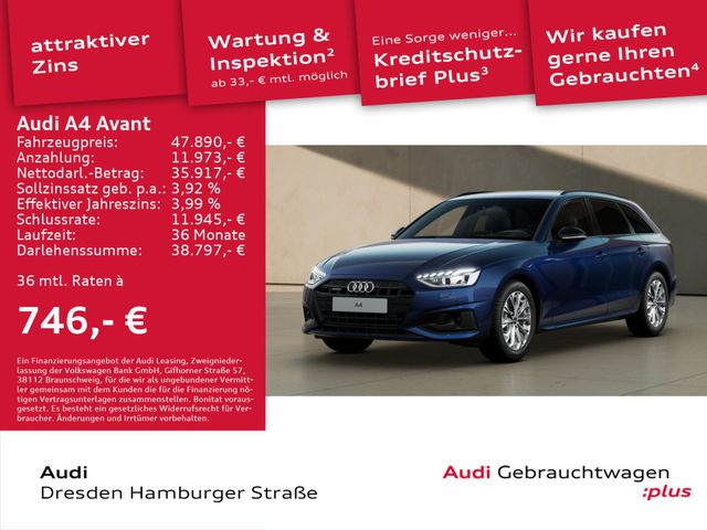 Audi A4 Avant 40TDI Advanced quattro Matrix Navi AHZV