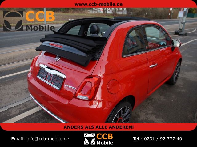 Fiat 500C CABRIO  RED*KLIMA*NAVI*16  ALU*Mild Hybrid