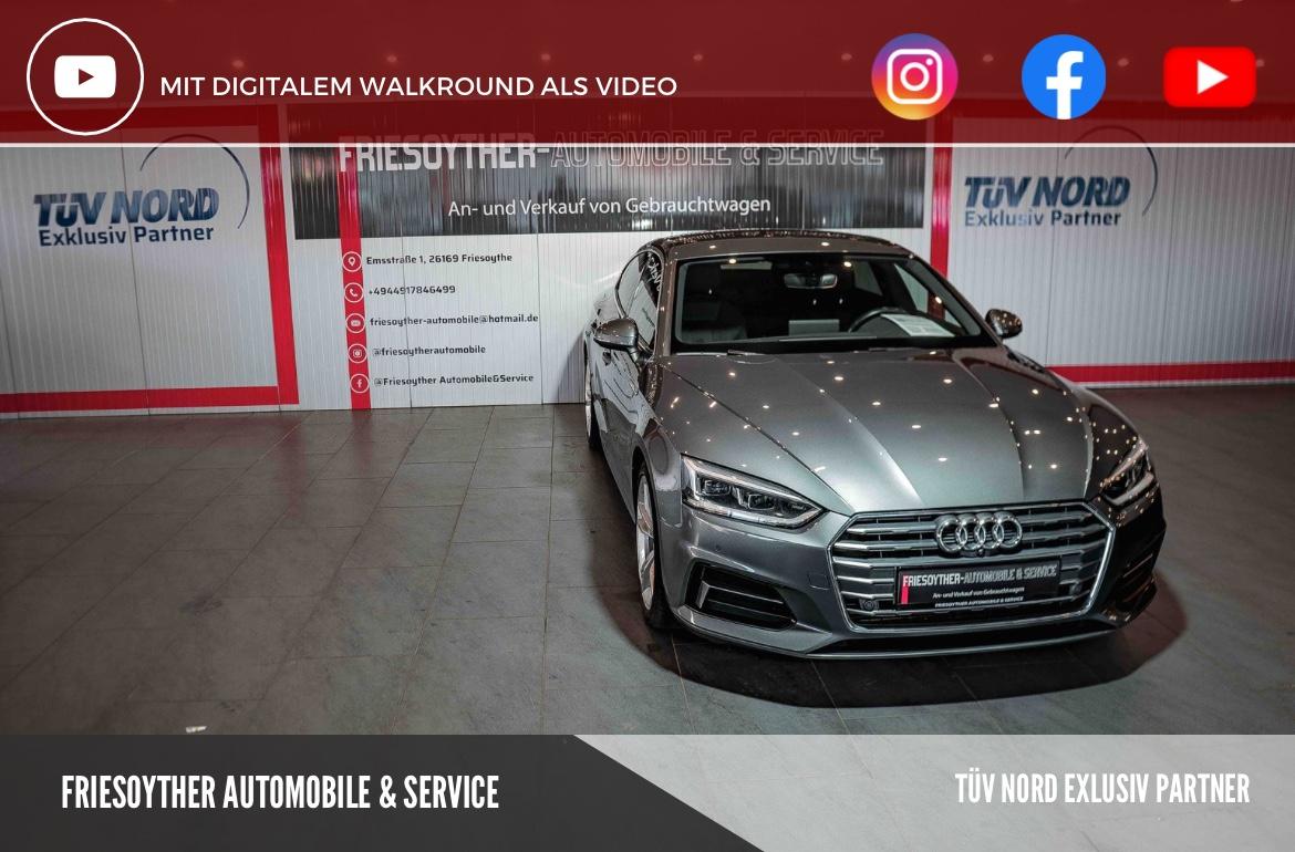 Audi A5 Sportback 2.0 TFSI Sport Digitaltacho 360°Kam