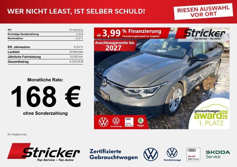 Volkswagen Golf Life 1.5TSI 168,-ohne Anzahlung Navi AHK St