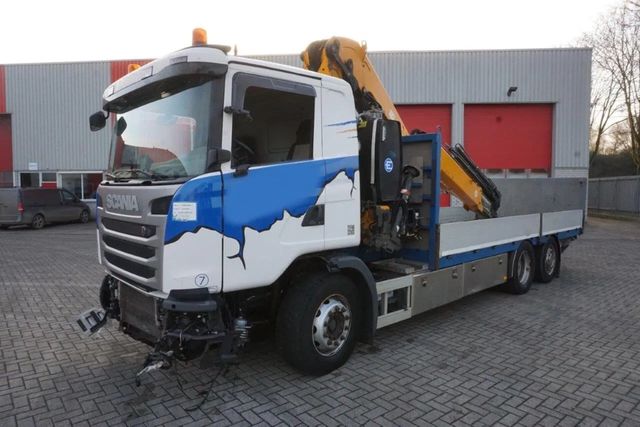 Scania G490 / ENGINE RUNNING / RETARDER / EFFER 255-5S