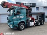 Mercedes-Benz Arocs 2653 6x4HAD*HIAB Kran*Hultdins Greifer*AP* - Abrollkipper