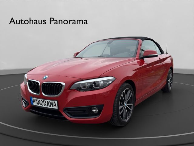 BMW 220 i Sport Line Cabrio Leder/LED/Harman Kardon