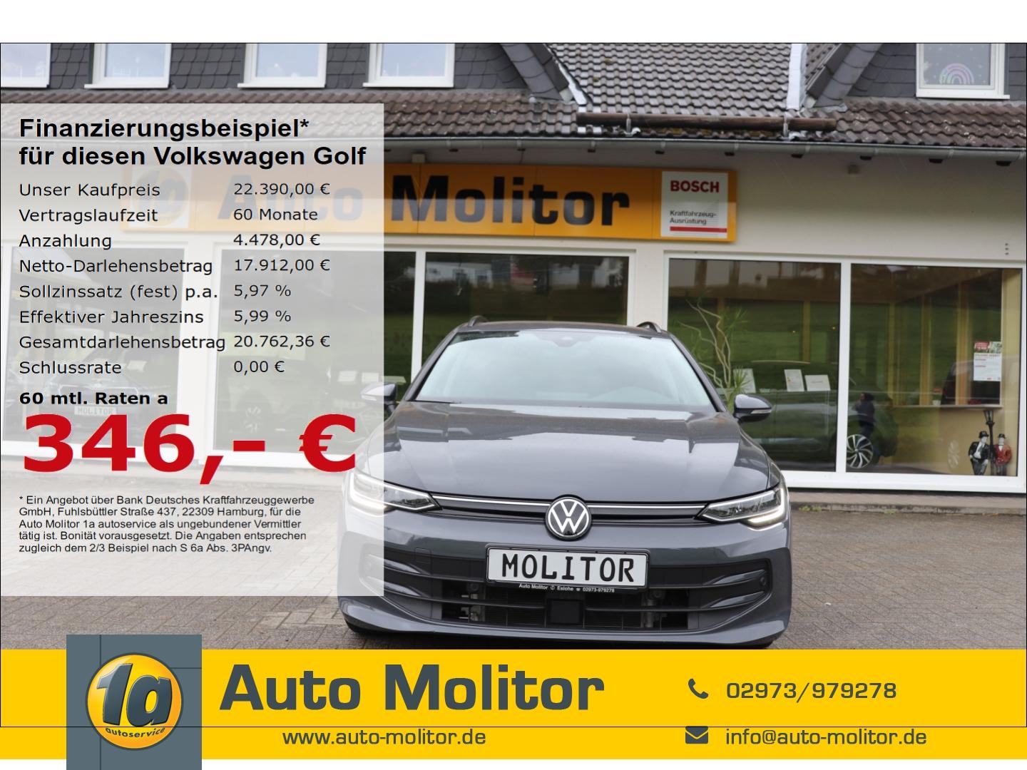 Volkswagen Golf VIII Variant 1.5 TSI Digi.Cock.LED ACC Appl
