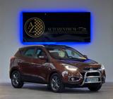 Hyundai ix35 2.0d AWD 4x4 Automatik*GARANTIE*PANO*LEDER* - Hyundai ix35: Allradantrieb, Automatik