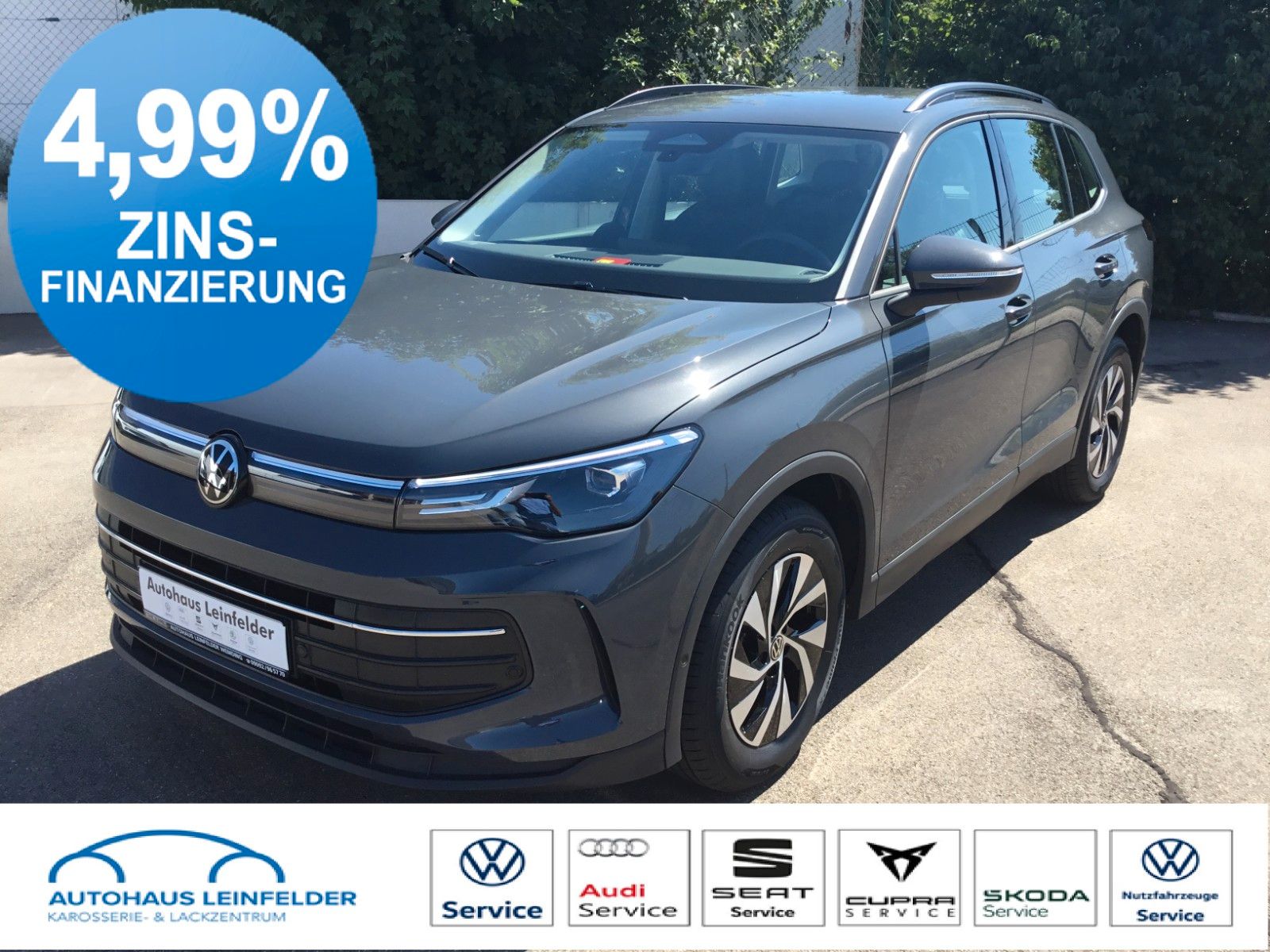 Fahrzeugabbildung Volkswagen Tiguan 1.5 eTSI DSG Life+AHK+LED+17"+Navi+Kamera