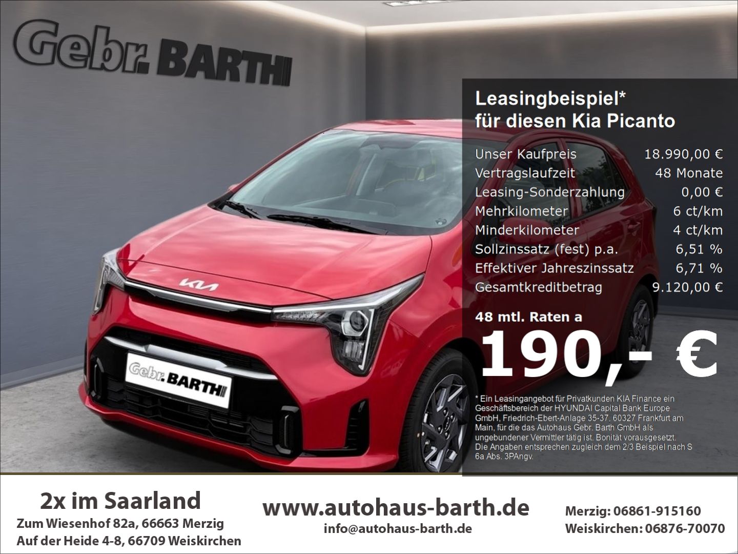 Kia Picanto Vision Navi Apple CarPlay Android Auto D
