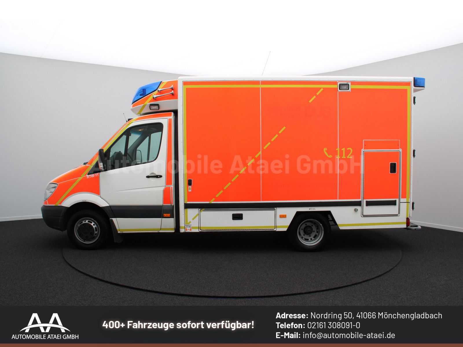Fahrzeugabbildung Mercedes-Benz Sprinter 518 CDI RTW *TOP ZUSTAND!* 7463