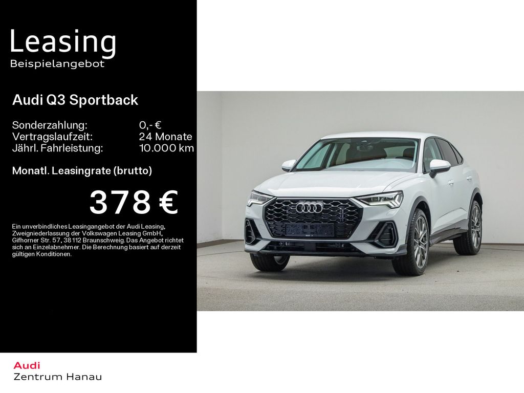 Audi Q3 Sportback 35 TDI NAVI*ADFAHR*MATRIX*VIRUTAL**