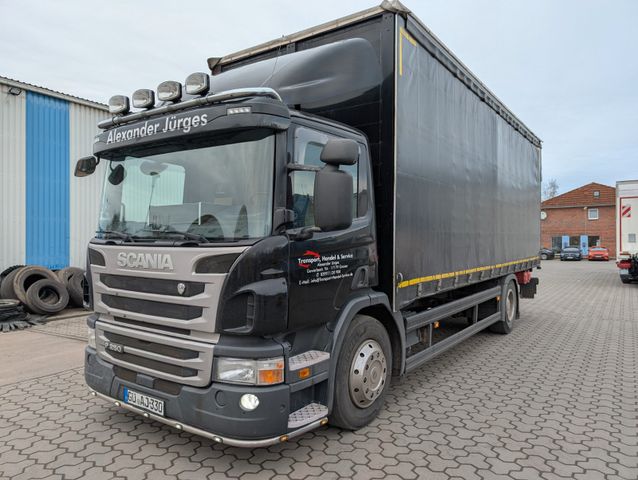 Scania P250 Pritsche Plane Edscha LBW