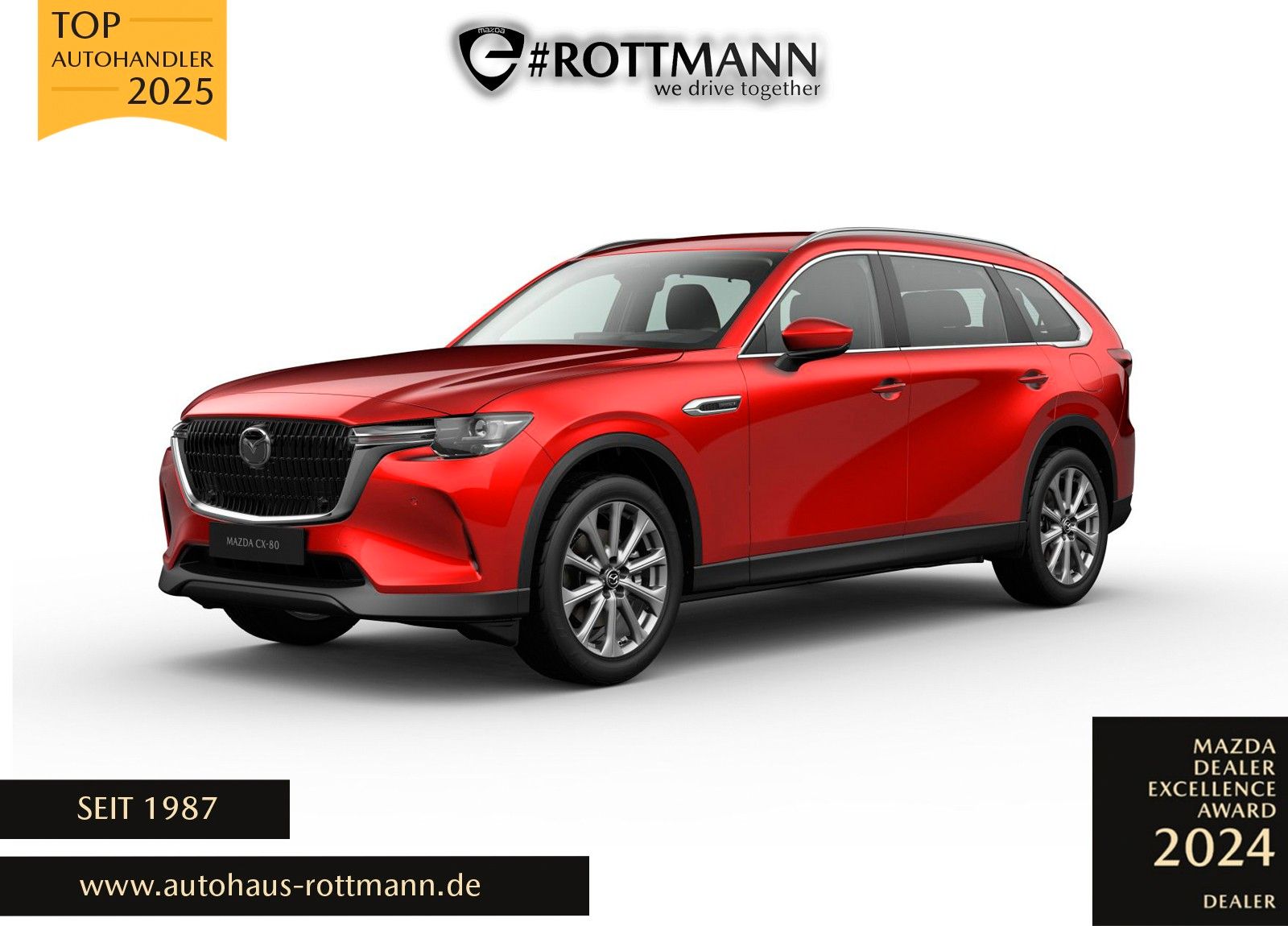 Mazda CX-80 Plug-In 327ps Aut. PHEV AWD EXCLUSIVE-Line