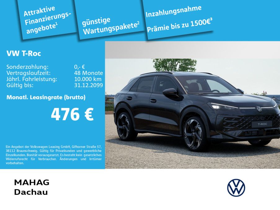 Volkswagen T-Roc 1.5 eTSI R-Line BlackStyle IQ.Light IQ.Dri