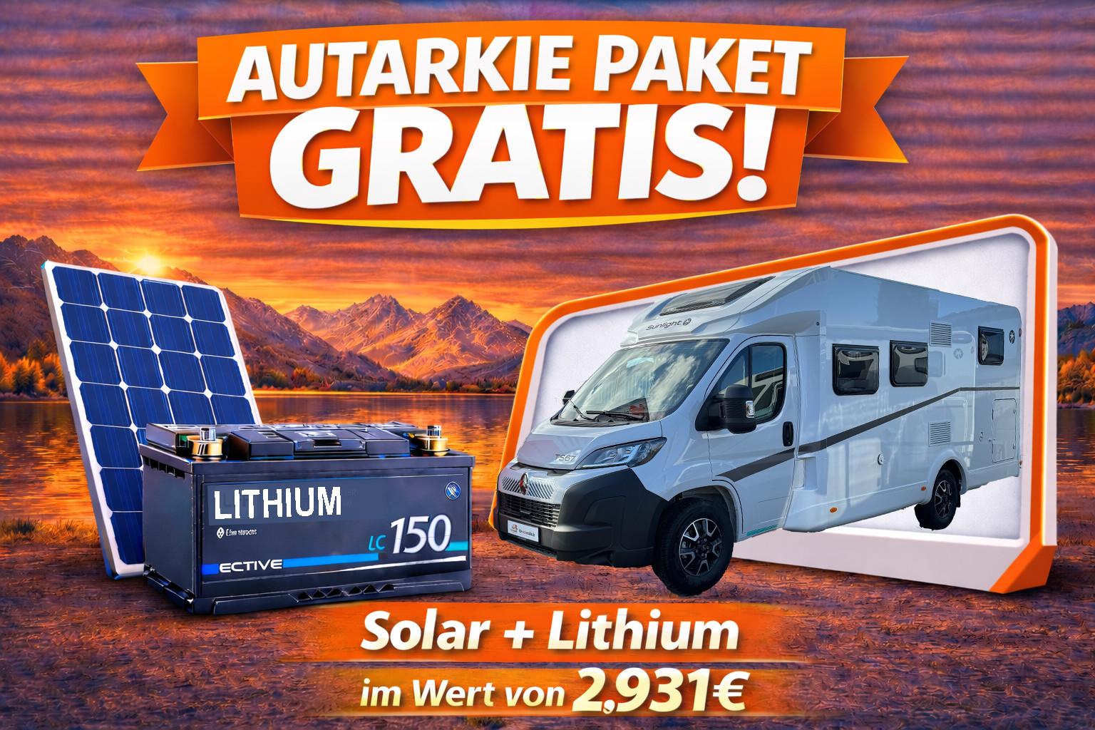 Sunlight TS 67, Alufelgen,Markise,Skyview,REMIS,AKTION
