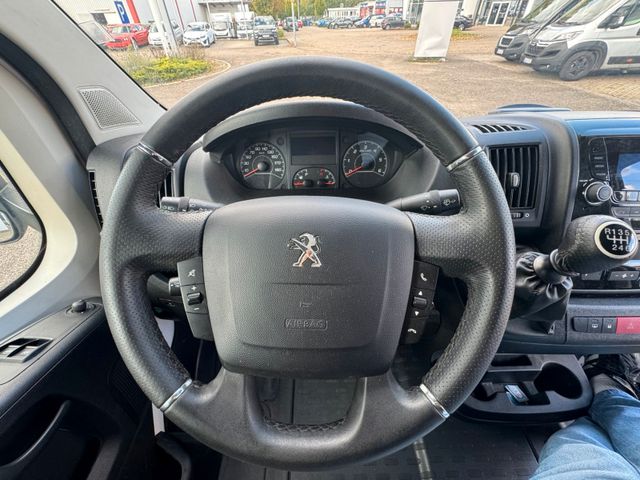 PEUGEOT Boxer Heavy Pritsche+Plane BlueHDi165