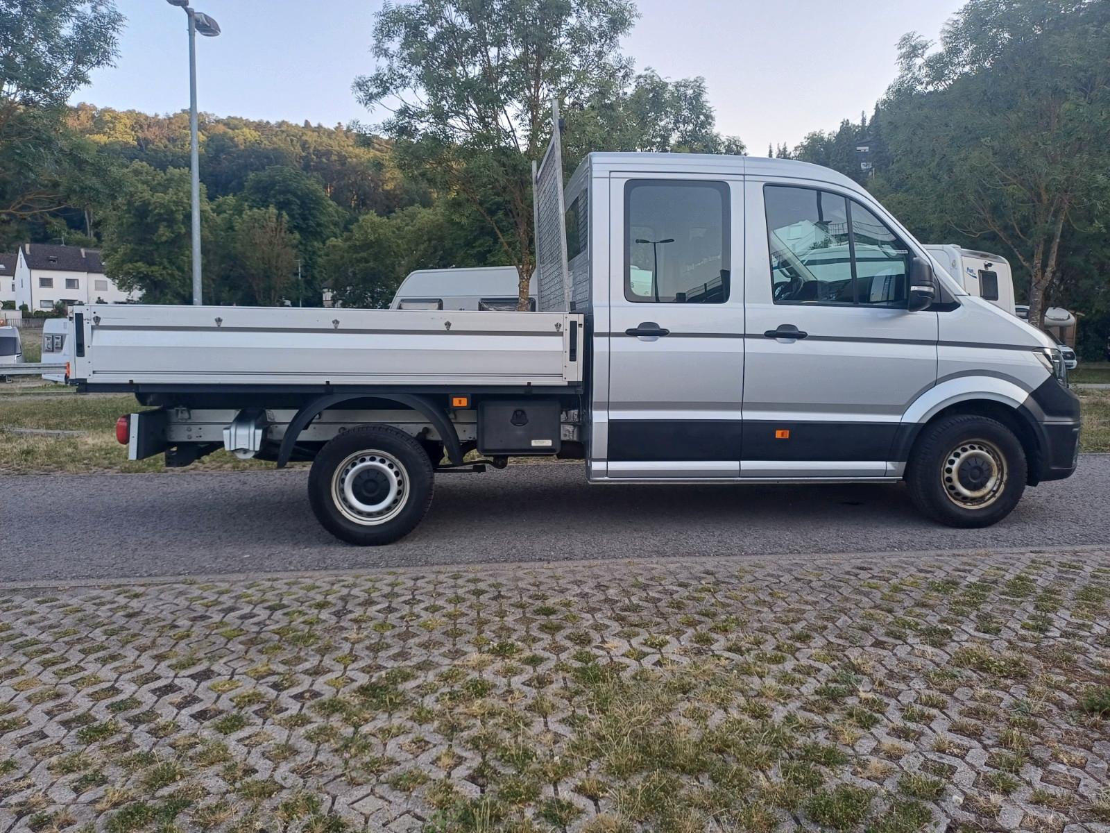 Volkswagen Crafter Pritsche35 DOKA mittellang Klima*AHK*SHZ
