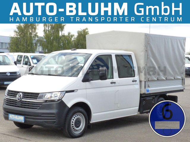 Volkswagen T6.1 TDI-4X4 Doka Plane + AHK 2,5T Stdhzg Klima