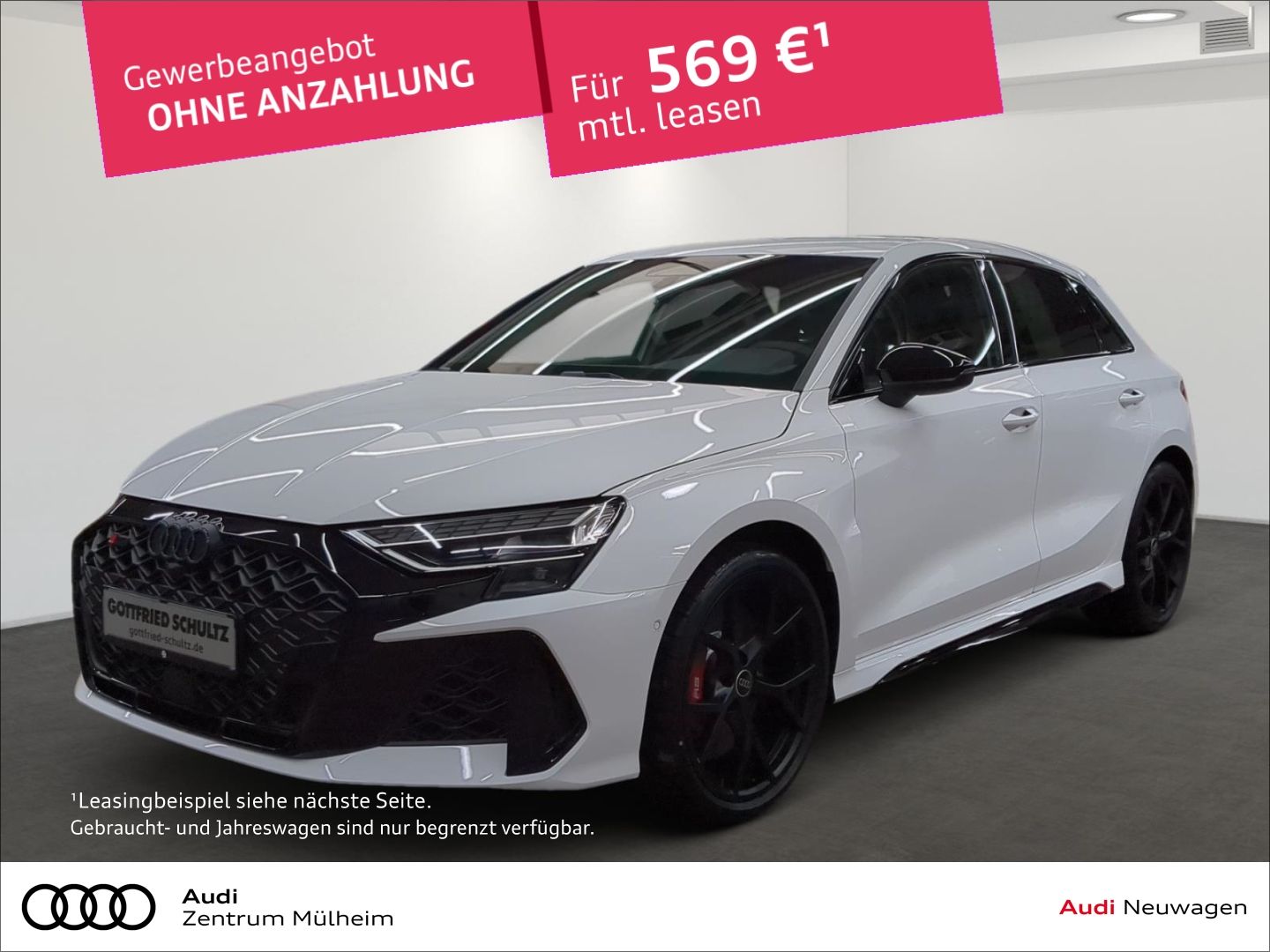 Audi RS3 Sportback quattro 400 PS S tronic Sofort Ver