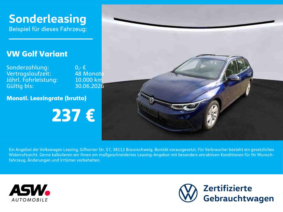 Volkswagen Golf Variant Life 1.0 TSI LED NAVI RFK ACC SHZ