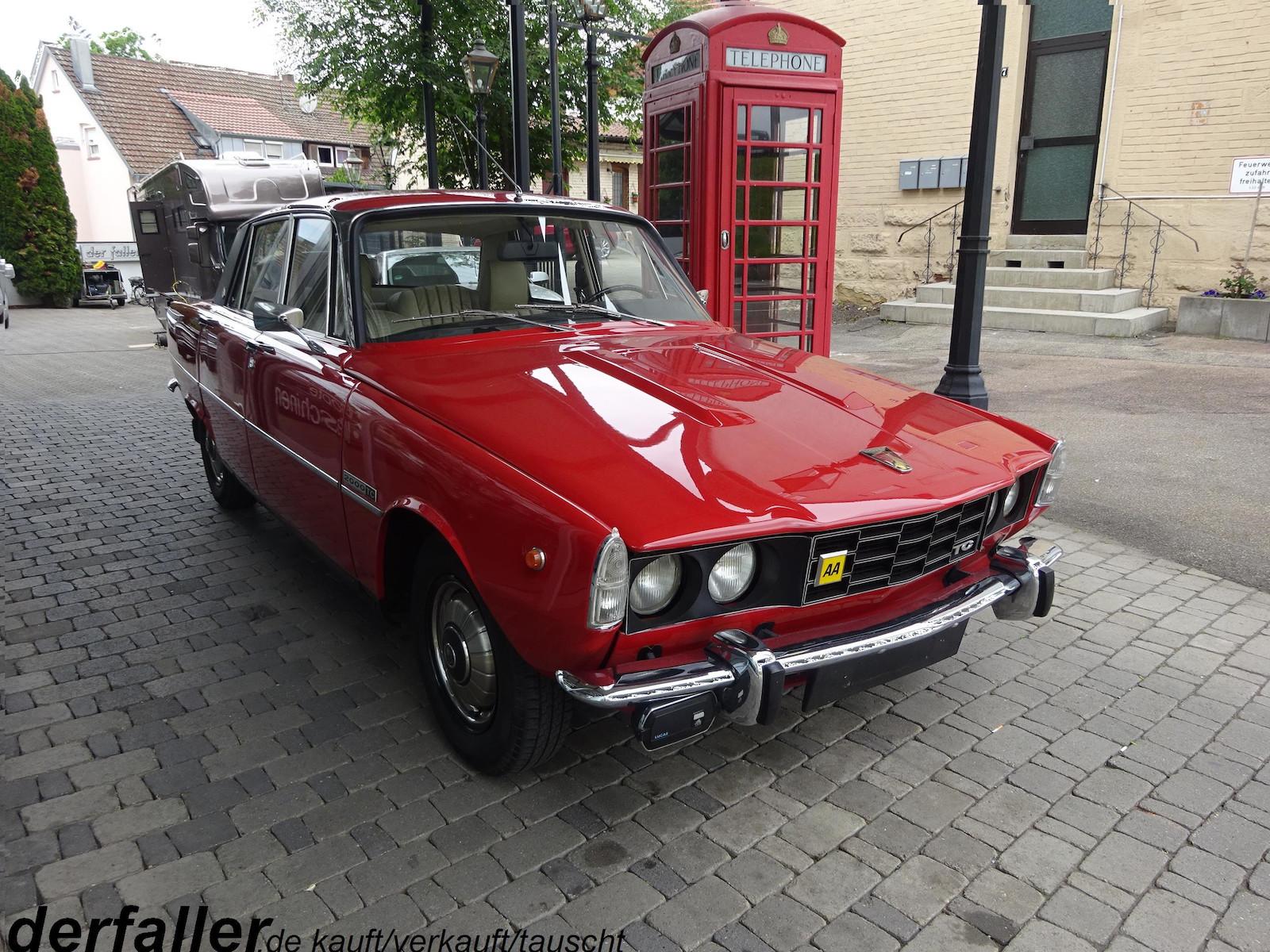 Rover P6 2000 TC Sammlerzustand H-Zulassung