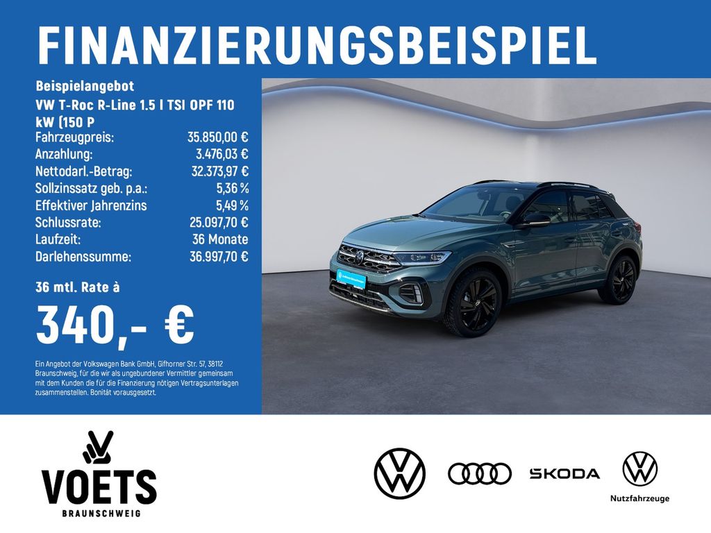 T-Roc R-Line 1.5 l TSI OPF 110 kW (150 P TravelA